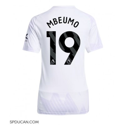 Zenski Nogometni Dres Manchester United Bryan Mbeumo #19 Gostujuci 2025-26 Kratak Rukav Zenski Nogometni Dres Manchester United Bryan Mbeumo #19 Gostujuci 2025-26 Kratak Rukav